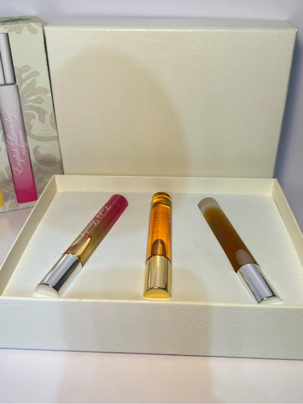 English Laundry No.7 3 Piece Womens rollerball  collection Gift Set NIB